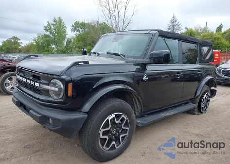 2023 Ford Bronco Outer Banks z USA, uszkodzony, nr VIN 1FMDE5BHXPLA83735